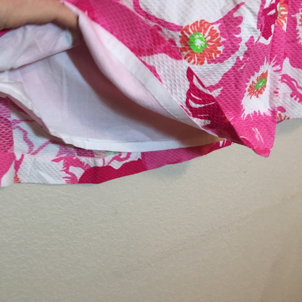 Pink Lily Pulitzer Dress 12 - Picture 5 of 7